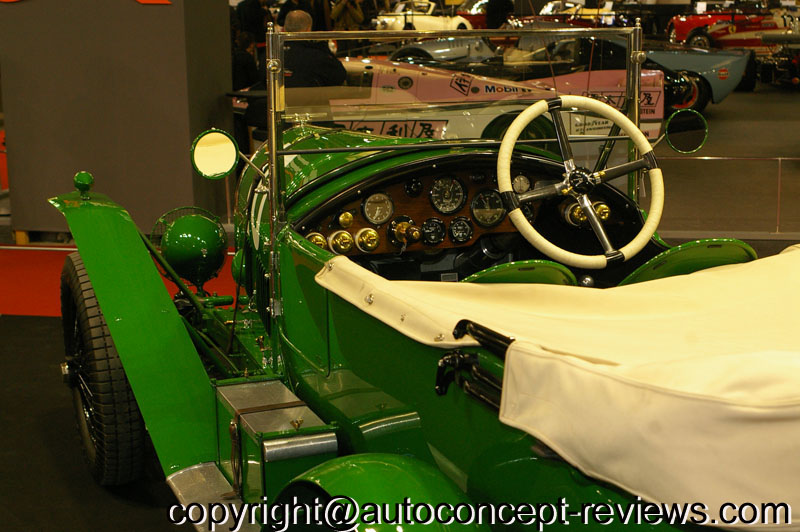 Bentley 3 Litre N°10 (Chassis N° 1138 Registration N° MH 7580) interior